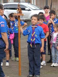 Sammy at Scouts